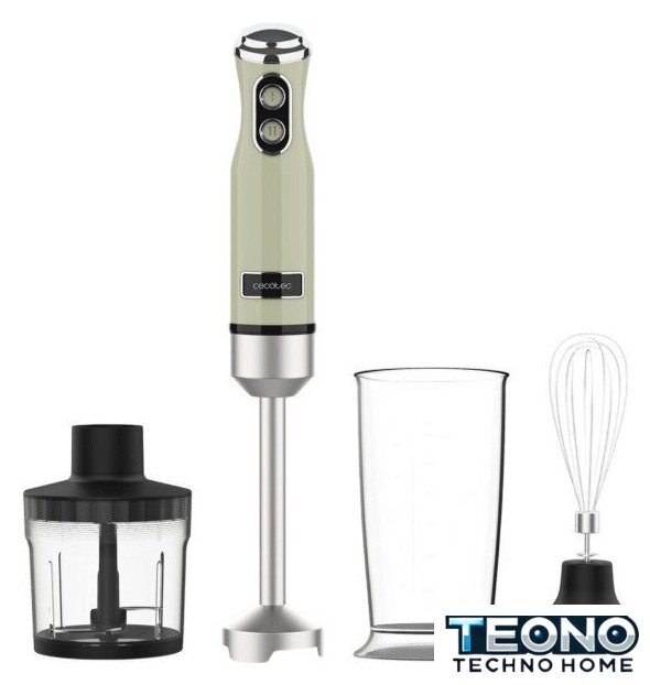Погружной блендер Cecotec Power RetroGreen 1200MAX Cream&Crush - Изображение №2 — Интернет-магазин Teono.by