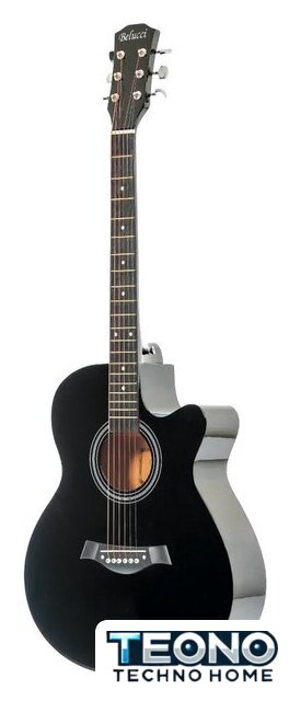 Акустическая гитара Belucci BC4020 BK - Изображение №3 — Интернет-магазин Teono.by