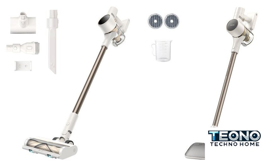 Пылесос Dreame Cordless Vacuum Cleaner R10s Aqua VZV25A (евровилка, белый) - Изображение №1 — Интернет-магазин Teono.by
