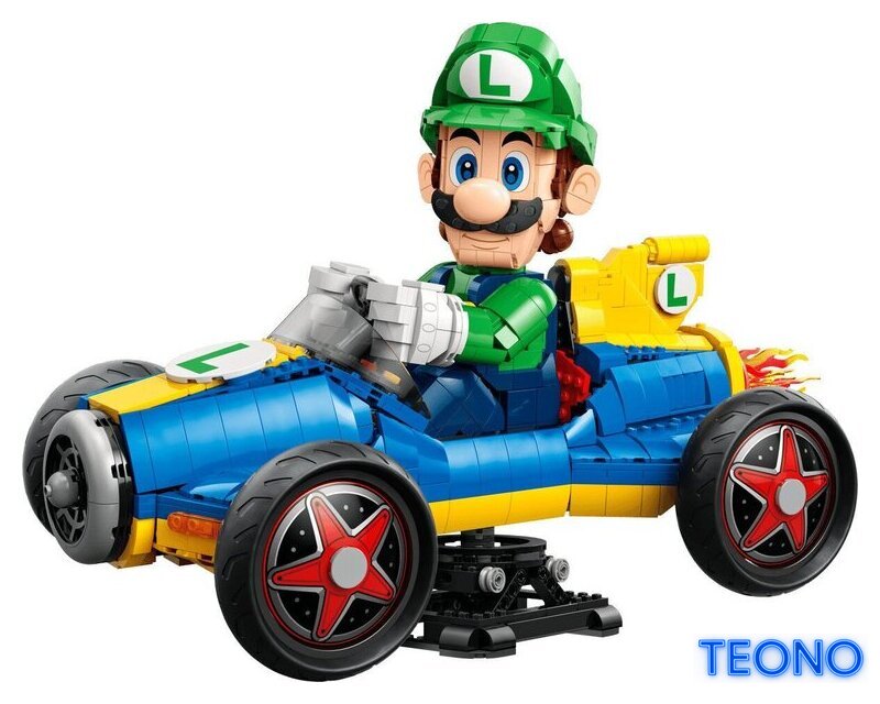 Конструктор LEGO Super Mario 72050 Mario Kart Luigi & Mach 8 - Изображение №2 — Интернет-магазин Teono.by
