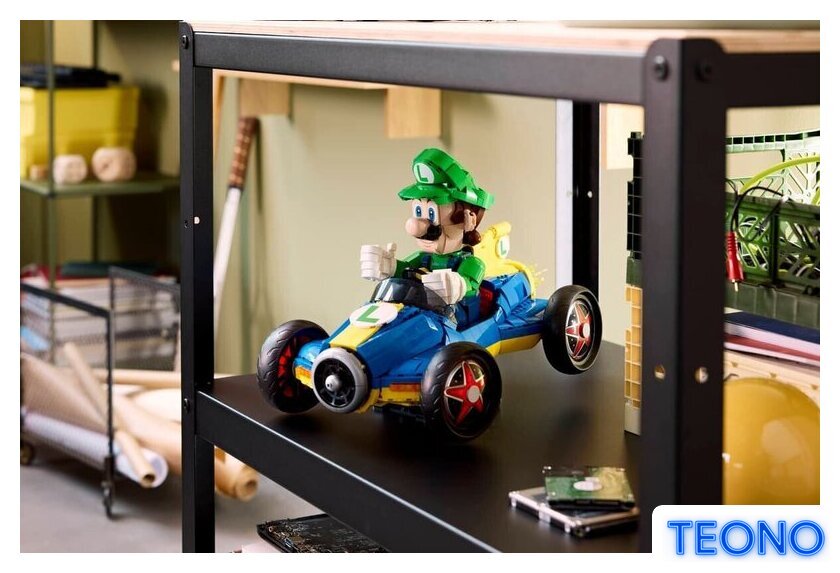 Конструктор LEGO Super Mario 72050 Mario Kart Luigi & Mach 8 - Изображение №7 — Интернет-магазин Teono.by
