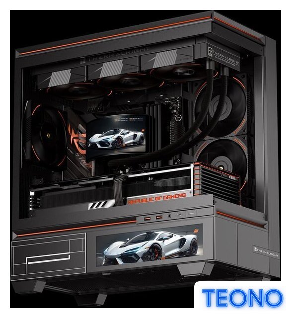 Система жидкостного охлаждения для процессора Thermalright Rainbow Vision 360 Turbo ARGB (черный) - Изображение №4 — Интернет-магазин Teono.by