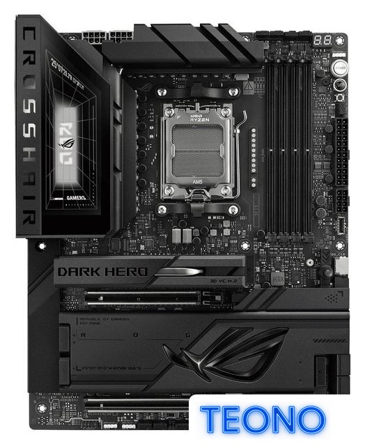 Материнская плата ASUS ROG Crosshair X870E Dark Hero - Изображение №1 — Интернет-магазин Teono.by