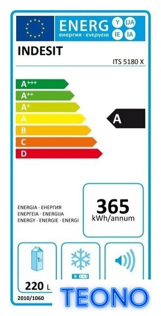 Холодильник Indesit ITS 5180 G - Изображение №10 — Интернет-магазин Teono.by