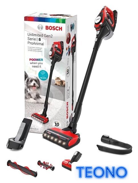 Пылесос Bosch Unlimited Gen2 ProAnimal BBS8214PET - Изображение №1 — Интернет-магазин Teono.by