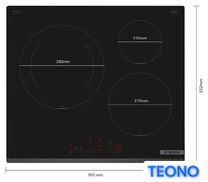 Варочная панель Bosch Serie 6 PIJ631HC1E - Изображение №2 — Интернет-магазин Teono.by