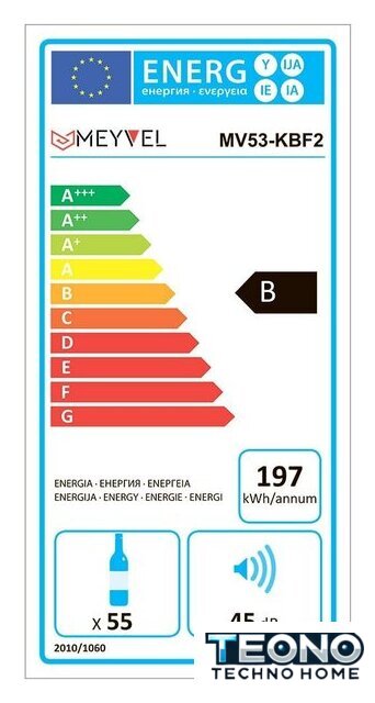 Винный шкаф Meyvel MV53-KBF2 - Изображение №14 — Интернет-магазин Teono.by