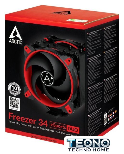 Кулер для процессора Arctic Freezer 34 eSports DUO ACFRE00060A - Изображение №9 — Интернет-магазин Teono.by
