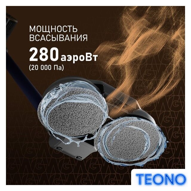 Пылесос Weissgauff V16 BLDC 250 Marine Turbo Wet&Dry - Изображение №3 — Интернет-магазин Teono.by
