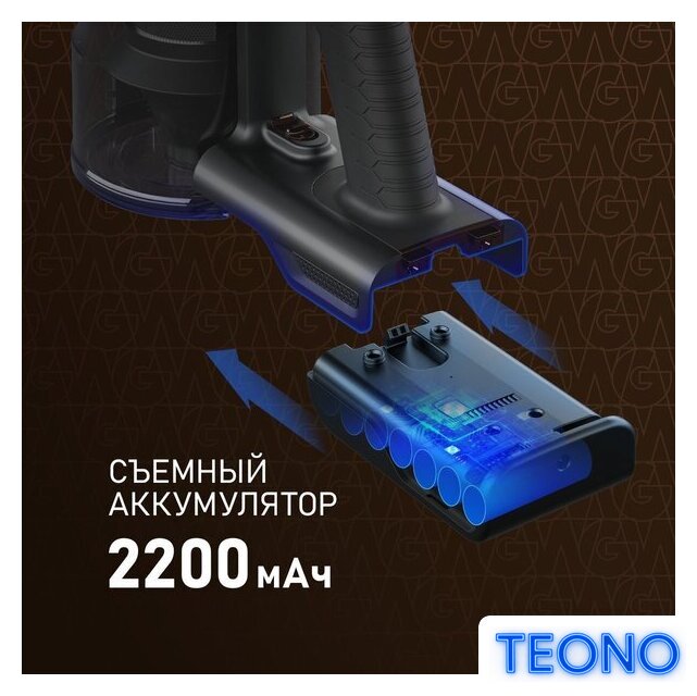 Пылесос Weissgauff V16 BLDC 250 Marine Turbo Wet&Dry - Изображение №14 — Интернет-магазин Teono.by
