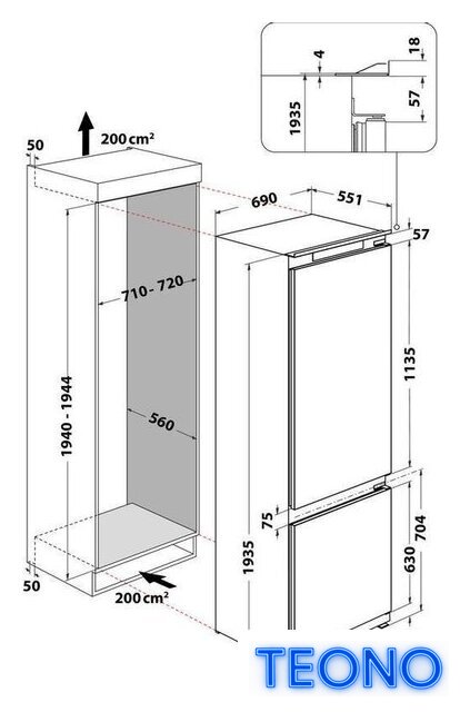 Холодильник Whirlpool WH SP70 T241 P - Изображение №13 — Интернет-магазин Teono.by