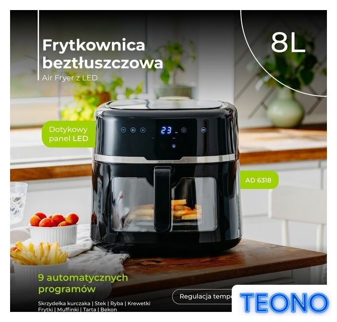 Аэрогриль (аэрофритюрница) Adler AD 6318 - Изображение №10 — Интернет-магазин Teono.by