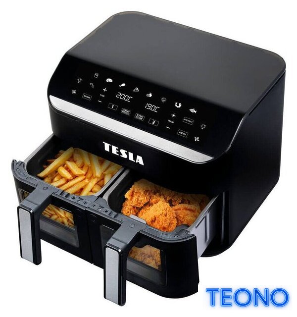Аэрогриль (аэрофритюрница) Tesla Electronics DualZone Q460 XXL - Изображение №3 — Интернет-магазин Teono.by