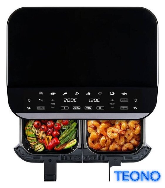 Аэрогриль (аэрофритюрница) Tesla Electronics DualZone Q460 XXL - Изображение №5 — Интернет-магазин Teono.by