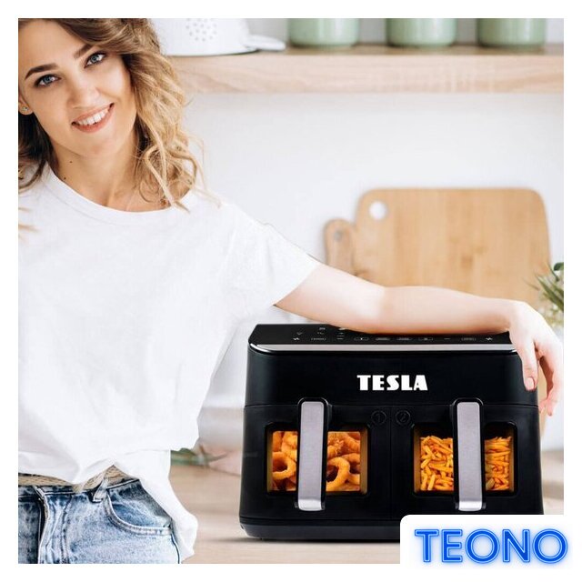 Аэрогриль (аэрофритюрница) Tesla Electronics DualZone Q460 XXL - Изображение №9 — Интернет-магазин Teono.by