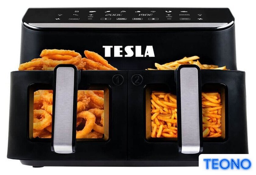 Аэрогриль (аэрофритюрница) Tesla Electronics DualZone Q460 XXL - Изображение №4 — Интернет-магазин Teono.by