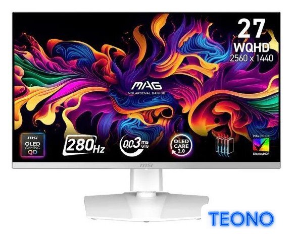 Игровой монитор MSI MAG 272QPW QD-OLED X28 - Изображение №1 — Интернет-магазин Teono.by