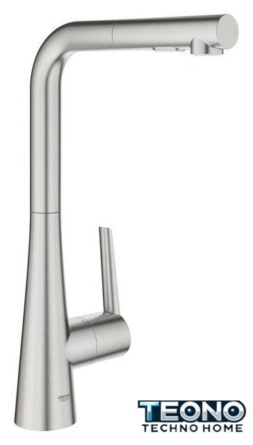 Смеситель Grohe Zedra 32553DC2 (суперсталь) - Изображение №1 — Интернет-магазин Teono.by