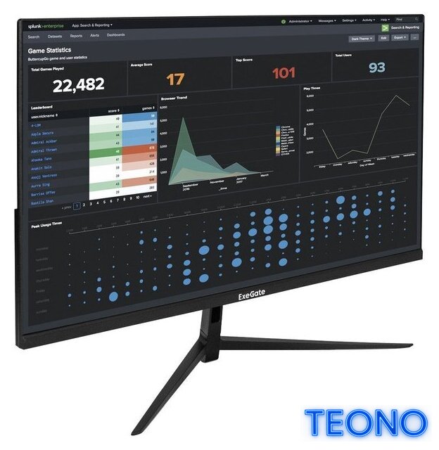 Монитор ExeGate SuperView EH2707A EX298354RUS - Изображение №1 — Интернет-магазин Teono.by