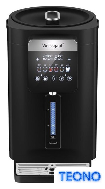 Термопот Weissgauff WWT 5030 ColorTouch DBx - Изображение №2 — Интернет-магазин Teono.by