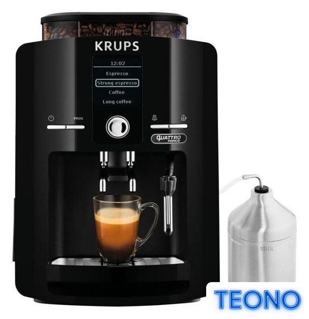 Кофемашина Krups Quattro Force EA82F010 - Изображение №1 — Интернет-магазин Teono.by