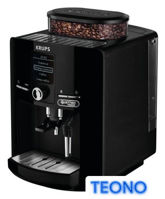 Кофемашина Krups Quattro Force EA82F010 - Изображение №3 — Интернет-магазин Teono.by