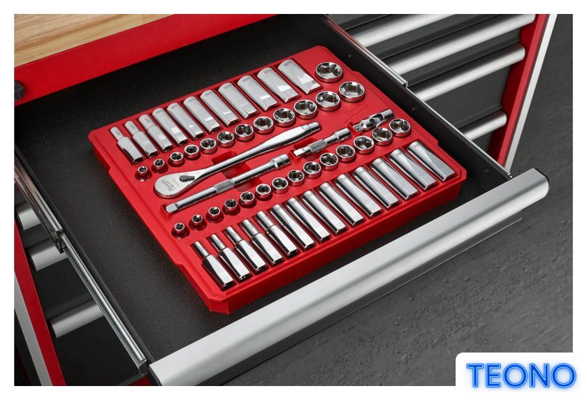 Набор головок слесарных Milwaukee 4932464946 (56 шт) - Изображение №5 — Интернет-магазин Teono.by