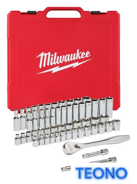 Набор головок слесарных Milwaukee 4932464946 (56 шт) - Изображение №1 — Интернет-магазин Teono.by