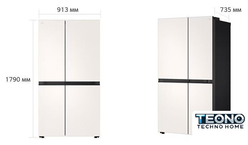 Холодильник side by side LG GC-B277BGUM - Изображение №4 — Интернет-магазин Teono.by
