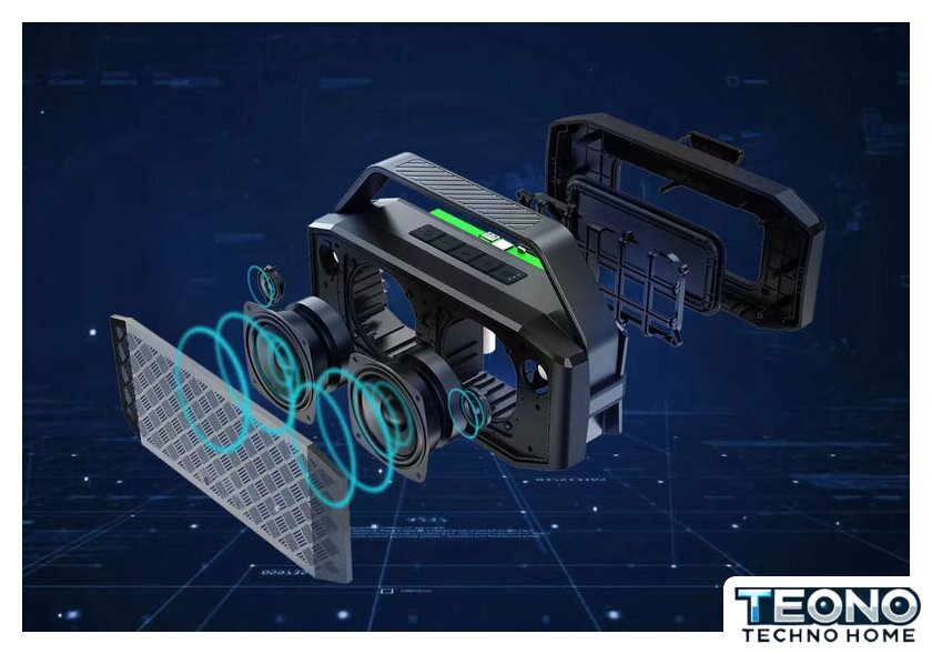 Беспроводная колонка Mozos Xtreme Outdoor - Изображение №5 — Интернет-магазин Teono.by