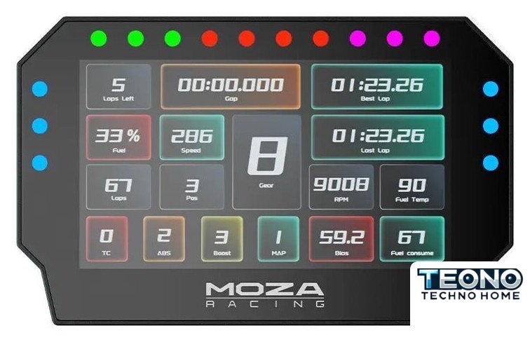 Информационный дисплей Moza CM2 HD Racing Dash RS072 - Изображение №1 — Интернет-магазин Teono.by