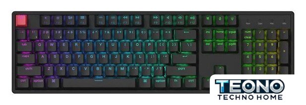 Клавиатура Keychron K10 V2 RGB Aluminium Frame K10X-C3 (Keychron Super Brown, нет кириллицы) - Изображение №1 — Интернет-магазин Teono.by