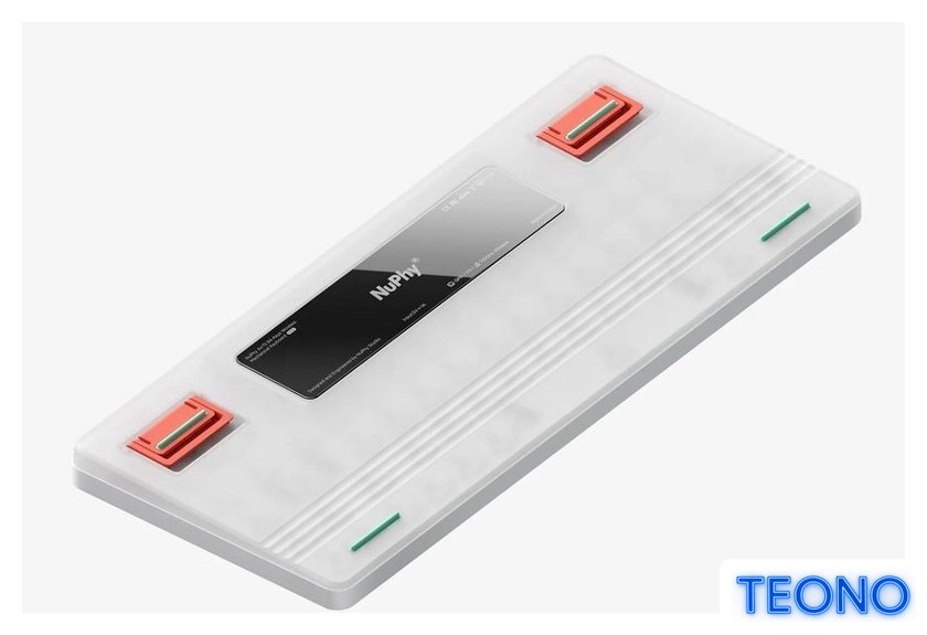 Клавиатура NuPhy Air75 V2 Ionic White (NuPhy Low Profile Wisteria, нет кириллицы) - Изображение №3 — Интернет-магазин Teono.by