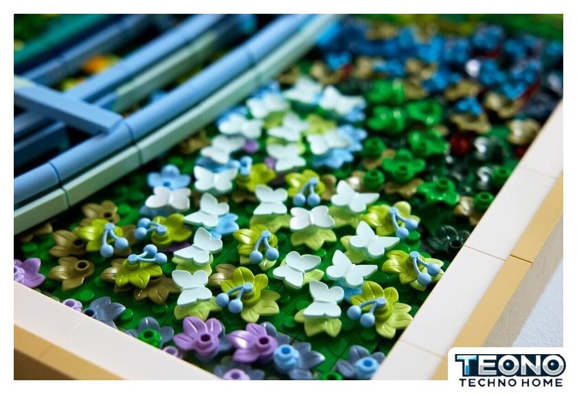 Конструктор LEGO Art 31220 Клод Моне — Мост через пруд с водяными лилиями - Изображение №13 — Интернет-магазин Teono.by