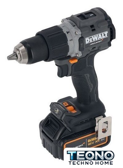 Ударная дрель-шуруповерт DeWalt DCD85MM1T-QW (с 1-м АКБ, кейс) - Изображение №5 — Интернет-магазин Teono.by