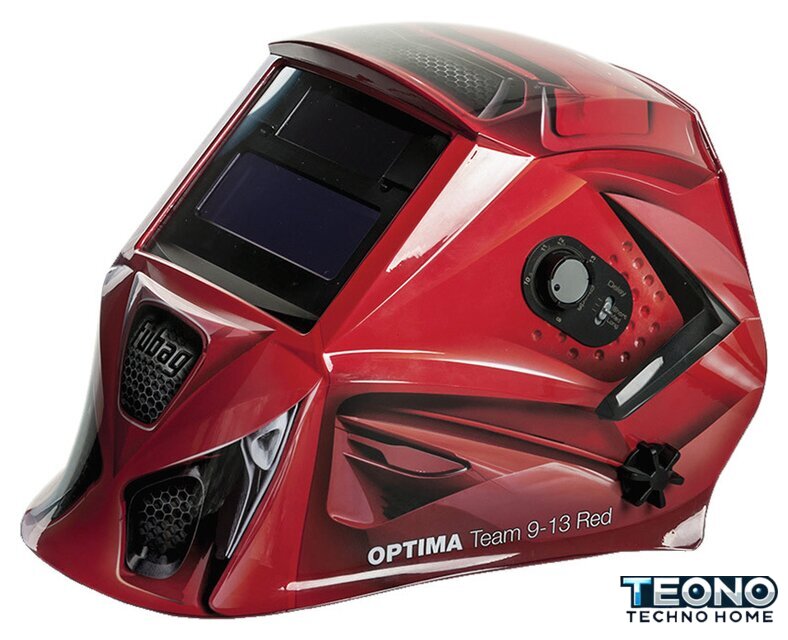 Сварочная маска Fubag Optima Team 9-13 (красный) [38075] - Изображение №1 — Интернет-магазин Teono.by