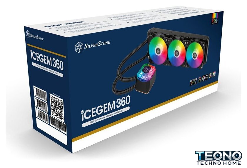 Система жидкостного охлаждения для процессора SilverStone IceGem 360 - Изображение №14 — Интернет-магазин Teono.by