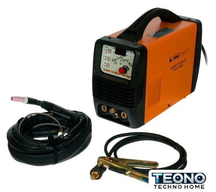 Сварочный инвертор FoxWeld Saggio TIG 200 DC Pulse Digital - Изображение №3 — Интернет-магазин Teono.by