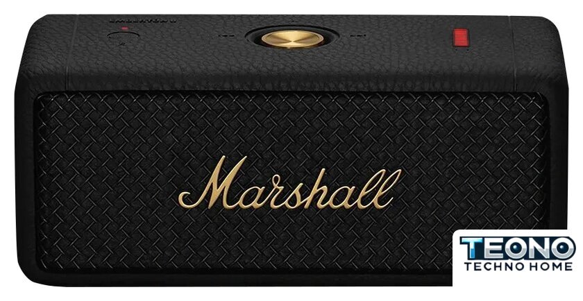 Беспроводная колонка Marshall Emberton II (черный/латунь) - Изображение №1 — Интернет-магазин Teono.by