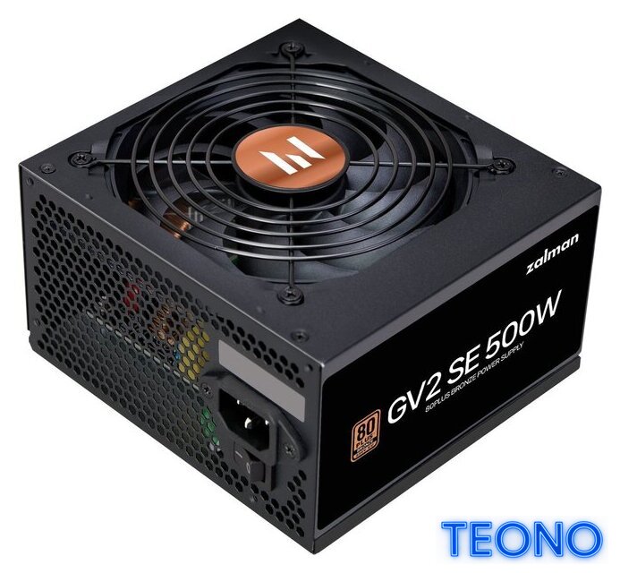 Блок питания Zalman ZM500-GV2SE - Изображение №1 — Интернет-магазин Teono.by