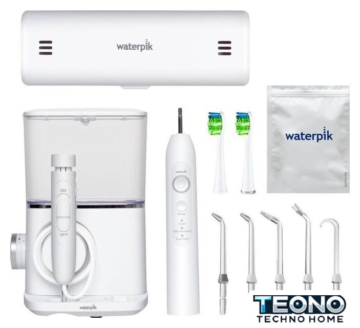Электрическая зубная щетка и ирригатор Waterpik Cordless Plus 5000 WF-26EU (черный) - Изображение №2 — Интернет-магазин Teono.by
