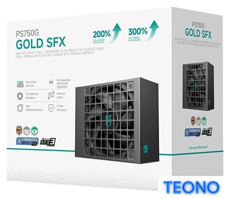 Блок питания DeepCool GamerStorm PS750G - Изображение №7 — Интернет-магазин Teono.by