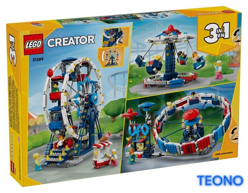 Конструктор LEGO Creator 3 в 1 Знаменитое колесо обозрения - Изображение №16 — Интернет-магазин Teono.by