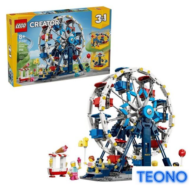 Конструктор LEGO Creator 3 в 1 Знаменитое колесо обозрения - Изображение №1 — Интернет-магазин Teono.by