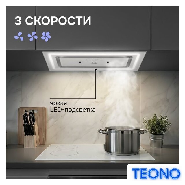Кухонная вытяжка Zigmund & Shtain K 171.5 W - Изображение №10 — Интернет-магазин Teono.by