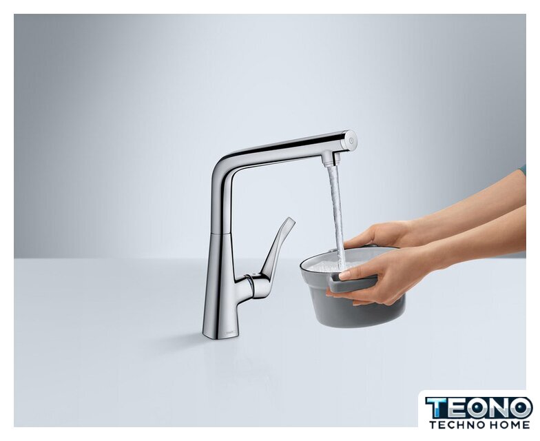 Смеситель Hansgrohe Metris Select 14883800 - Изображение №4 — Интернет-магазин Teono.by