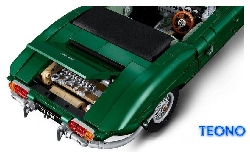 Конструктор LEGO Icons 11381 Jaguar E-Type - Изображение №5 — Интернет-магазин Teono.by