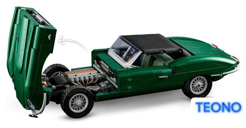 Конструктор LEGO Icons 11381 Jaguar E-Type - Изображение №4 — Интернет-магазин Teono.by