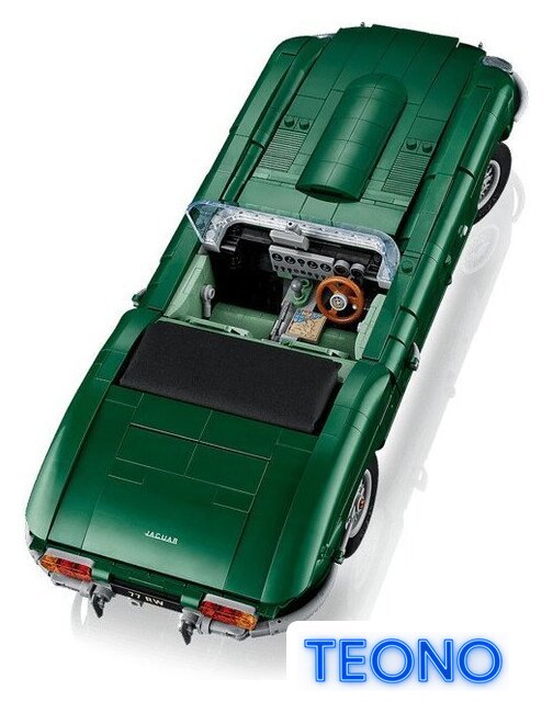Конструктор LEGO Icons 11381 Jaguar E-Type - Изображение №9 — Интернет-магазин Teono.by
