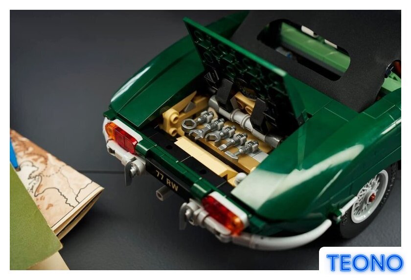 Конструктор LEGO Icons 11381 Jaguar E-Type - Изображение №16 — Интернет-магазин Teono.by